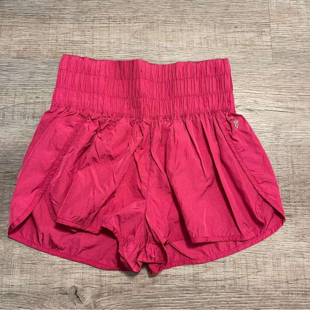 Free People FP Movement The Way Home Running Short High Rise pink Women Large